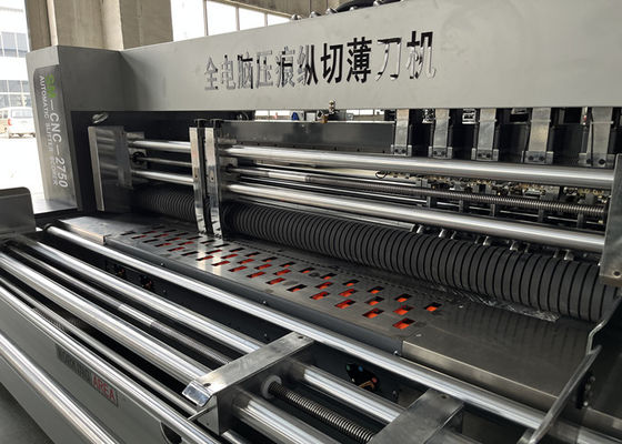 薄刃スライタースコア機 リードエッジフィッダー用 波紋箱製造