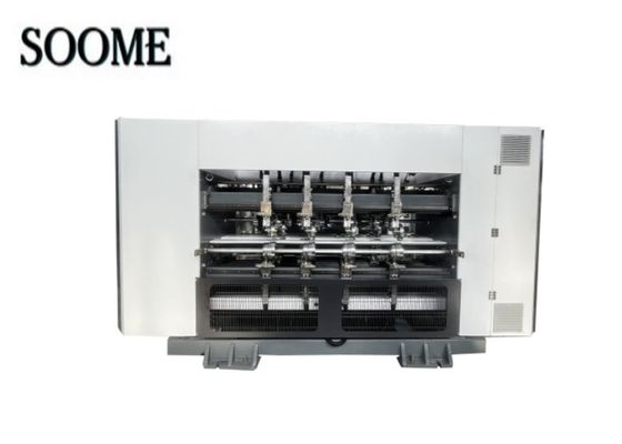 効率性 薄刃スライタースコア機 1800/2200 型 波紋箱製造のためのカスタマイズされた色