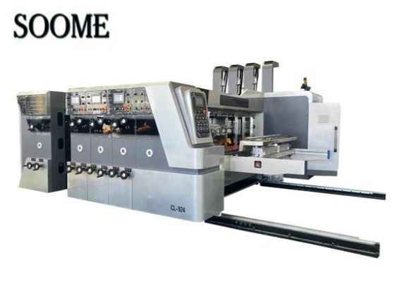 波紋板 製造 波紋板 オートフィッダー フレクソプリンター フリープレート 切断機