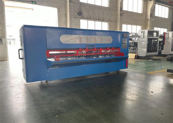 7KW 薄刃切断スライタースコア機 波紋紙生産ライン