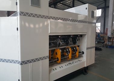 波形箱の薄い刃スリッター スコアラー機械150 - 180m/min速度
