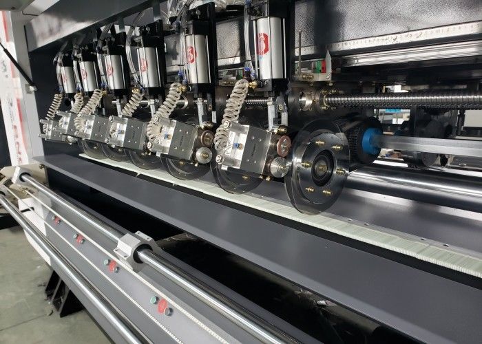 高精度波紋スリッタースコア機 高速波紋生産ラインのためのインライン