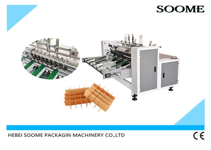 1000 Model 9 Knfie Corrugated Paperboard Partition Slotter Machine Automatic